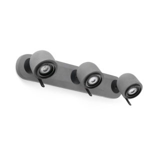Aplica perete cu 3 spoturi directionabile STONE-3 gri 43502