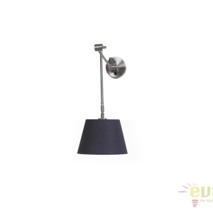 Aplica perete cu brat articulat ADAM S BK 69330 universul-luminii.ro