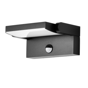 Aplica perete exterior cu senzor de miscare DURANTE IP54 CCT negru