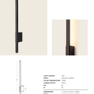 Aplica perete exterior iluminat ambiental LED IP65 SILA - Img 5