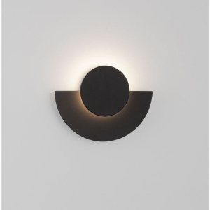 Aplica perete exterior lumina indirecta IP54 LED 2700K Gloo negru - Img 2