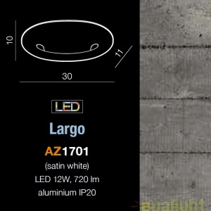 Aplica perete LED cu lumina ambientala design modern LARGO - Img 8