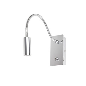 Aplica perete LED cu reader si USB charger JULIET 41025