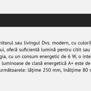 Aplica perete LED design modern Morpheus aurie 5684 RX - Img 5