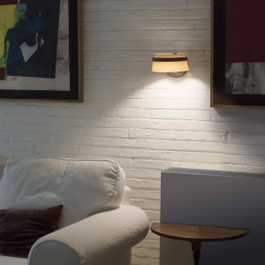 Aplica perete LED dimabila design deosebit LOOP frasin 29395 193350 universul-luminii.ro