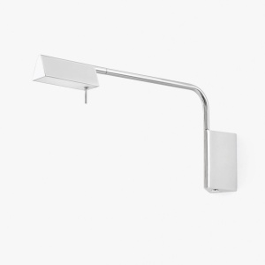 Aplica perete LED dimabila stil modern minimalist ACADEMY crom 28200