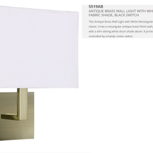 Aplica perete moderna Wall alama antic 5519AB SRT 43650 universul-luminii.ro