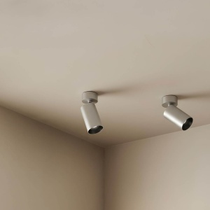 Aplica perete sau tavan cu spot directionabil Stan, aluminiu/negru - Img 3