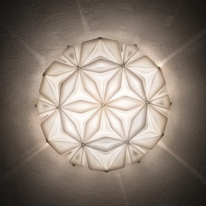 Aplica perete sau tavan design unicat realizata manual La Vie Medium White 215010 universul-luminii.ro