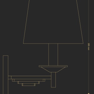 Aplica realizata manual Fellino 77420 universul-luminii.ro