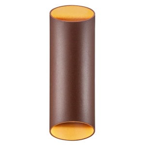 Aplica up/down de perete pentru iluminat exterior IP54 Nico round 22 ruginiu 115110 universul-luminii.ro