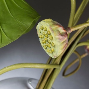 Aranjament floral inalt, decor festiv elegant EFESTO LOTUS 150cm - Img 3
