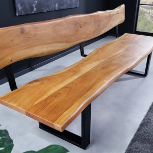 Banca design industrial vintage Mammut 200cm, salcam A-46154 VC - Img 8