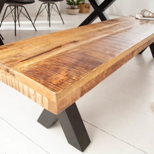 Banca industrial style Iron Craft mango, 200cm A-6540159 VC - Img 7