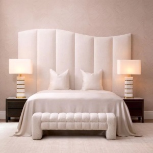 Bancheta design LUX Taranto, Cascade off-white - Img 3