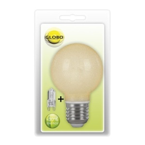 Bec economic Globo E27 70W, 2700K+ G9 11271 GL