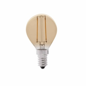 Bec LED decorativ FILAMENT AMBER LED E14 2W 2200K 17413