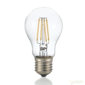 Bec LED E27 4W 3000K GOCCIA TRASPARENTE 101293 - Img 1