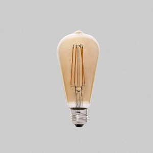 Bec LED E27 DECORATIV FILAMENT AMBER 4W 2200K 17428 174370 universul-luminii.ro