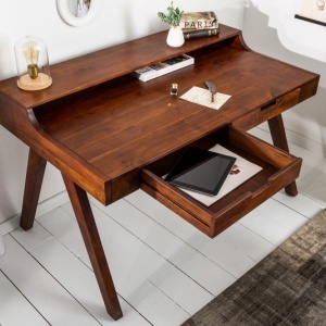 Birou design industrial-vintage Monsoon 120cm - Img 2