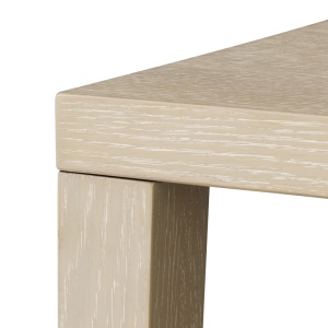 Birou Design LUX, Lemn, Rattan, Borchard stejar albit - Img 7