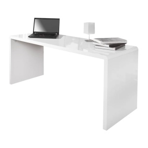 Birou modern alb, simplu si elegant, Fast Trade 140cm A-36024 VC - Img 4