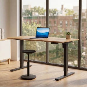 Birou reglabil electric pe inaltime OAK DESK 140cm - Img 2