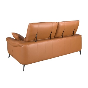 Canapea design LUX 3 locuri Brown Leather - Img 10