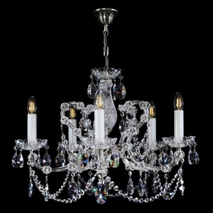 Candelabru 5 brate Cristal Bohemia Exclusive MARIA TEREZIA 1 623050 universul-luminii.ro