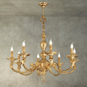 Candelabru 8 brate LUX realizat manual Otello 163220 universul-luminii.ro