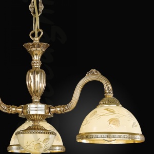 Candelabru clasic cu 3 brate realizat manual 6308 204160 universul-luminii.ro