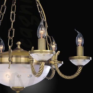 Candelabru clasic design italian realizata manual 4650 106230 universul-luminii.ro