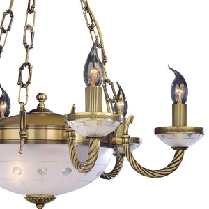 Candelabru clasic design italian realizata manual 4650 203350 universul-luminii.ro