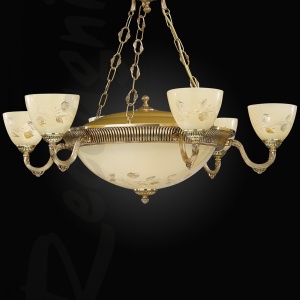 Candelabru clasic realizat manual 6358 107080 universul-luminii.ro