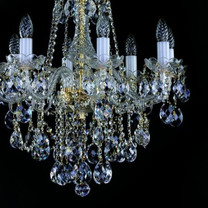 Candelabru Cristal Bohemia Exclusive 8 brate, diam. 59cm Jessica VIII CE 176940 universul-luminii.ro