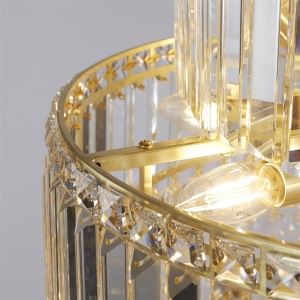 Candelabru cristal design lux casa scarii Belle 19L 145010 universul-luminii.ro