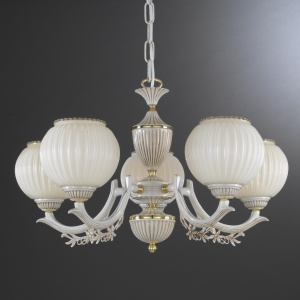 Candelabru cu 5 brate clasic design italian 9680 RA-L. 9680/5 102510 universul-luminii.ro