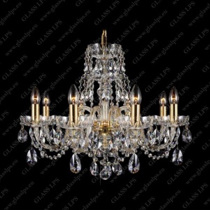 Candelabru cu 8 brate Cristal Bohemia 11 801/08/1-A - Img 2