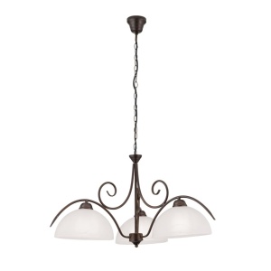 Candelabru design rustic cu 3 brate Marco LU 1668/3 Antik OR - Img 6