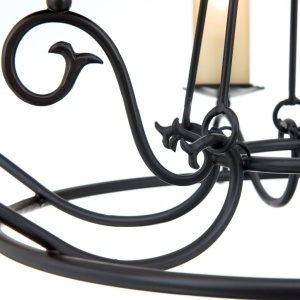 Candelabru design rustic cu 9 brate Rusticka LU 1K/3615/6+3 Antik OR - Img 7