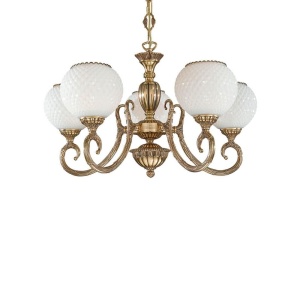 Candelabru din alama cu 5 brate design italian 8550 107940 universul-luminii.ro