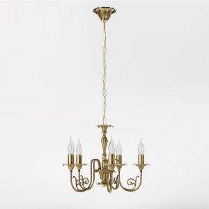 Candelabru din alama masiva stilul fastuos Ludovic al XV-lea - Img 2