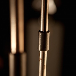 Candelabru din fier forjat cu 5 surse de lumina, design industrial HL 2547 47310 universul-luminii.ro