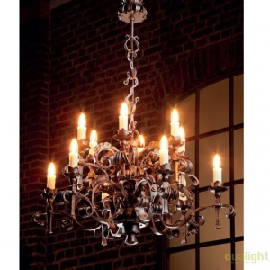 Candelabru din fier forjat realizat manual HL 853