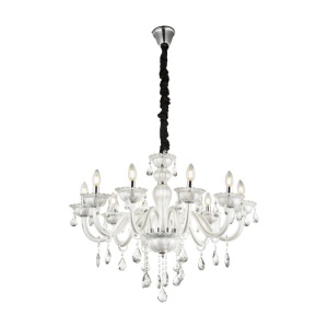 Candelabru elegant cu 10 brate design clasic Teejay 64118-10 GL