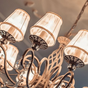 Candelabru elegant design clasic cu 10 brate Grace MYARM247-10-G 49460 universul-luminii.ro