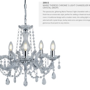 Candelabru elegant design clasic Marie Theresea 5L 399-5 SRT - Img 3