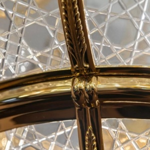 Candelabru elegant LUX realizat manual Crystal Glass - Giotto 162120 universul-luminii.ro
