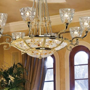 Candelabru elegant LUX realizat manual Raffaello 162240 universul-luminii.ro