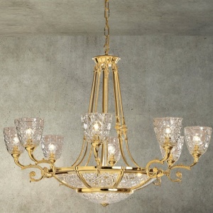 Candelabru elegant LUX realizat manual Raffaello 240260 universul-luminii.ro